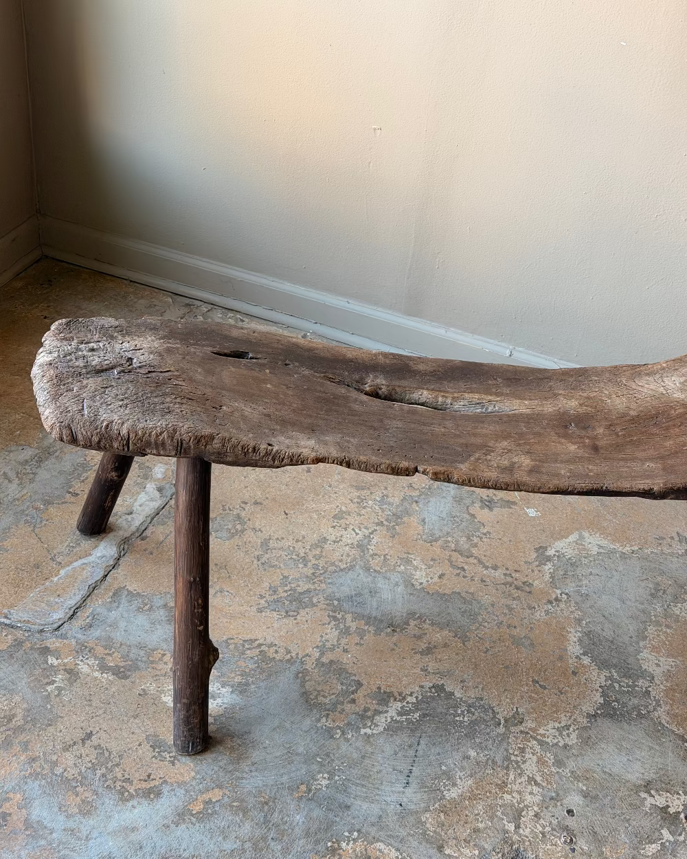 Primitive Sheep Shearer's Bench