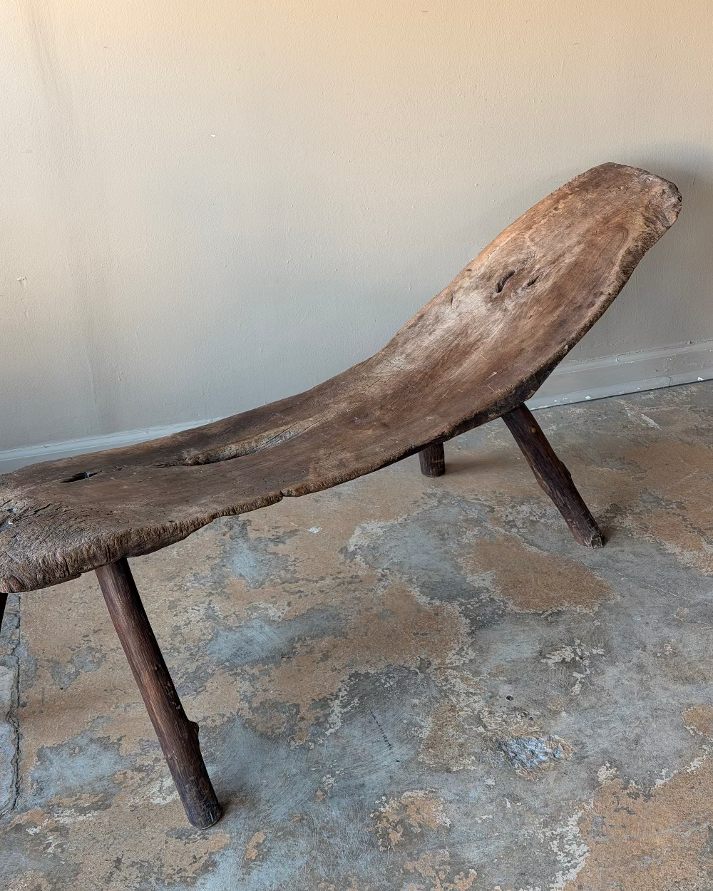 Primitive Sheep Shearer's Bench