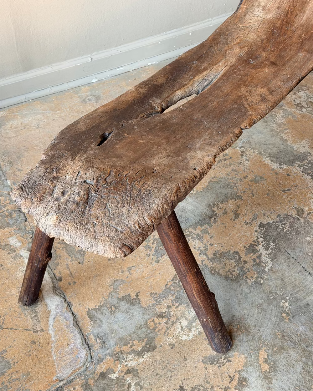Primitive Sheep Shearer's Bench