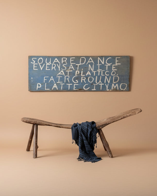 Primitive Sheep Shearer's Bench