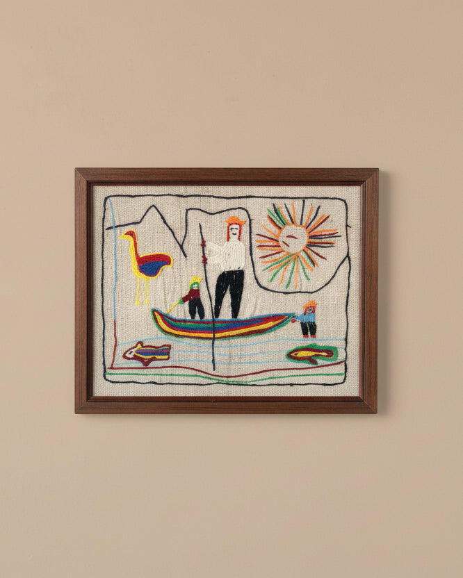 Peruvian Folk Art Embroidery #1