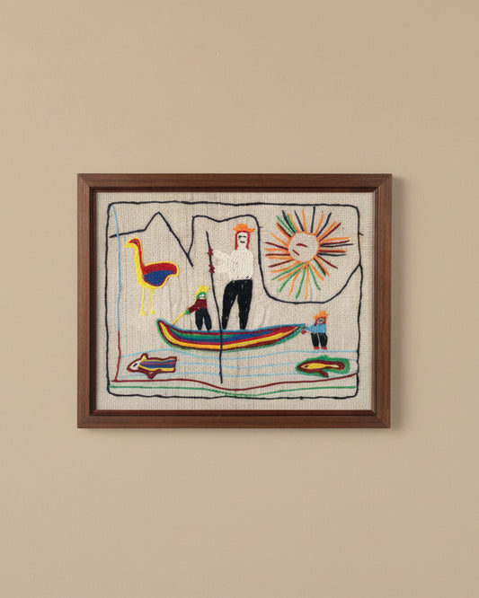 Peruvian Folk Art Embroidery #1