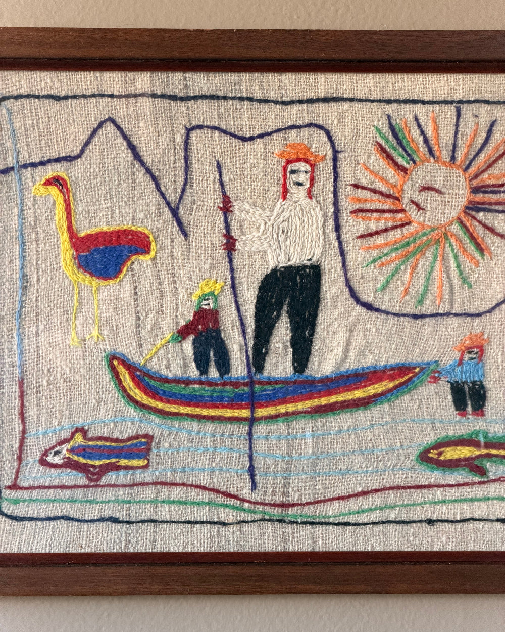 Peruvian Folk Art Embroidery #1