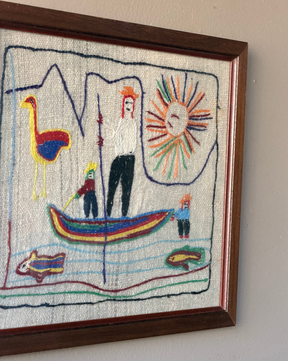 Peruvian Folk Art Embroidery #1