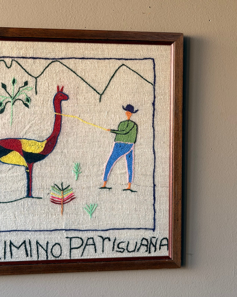 Peruvian Folk Art Embroidery #2