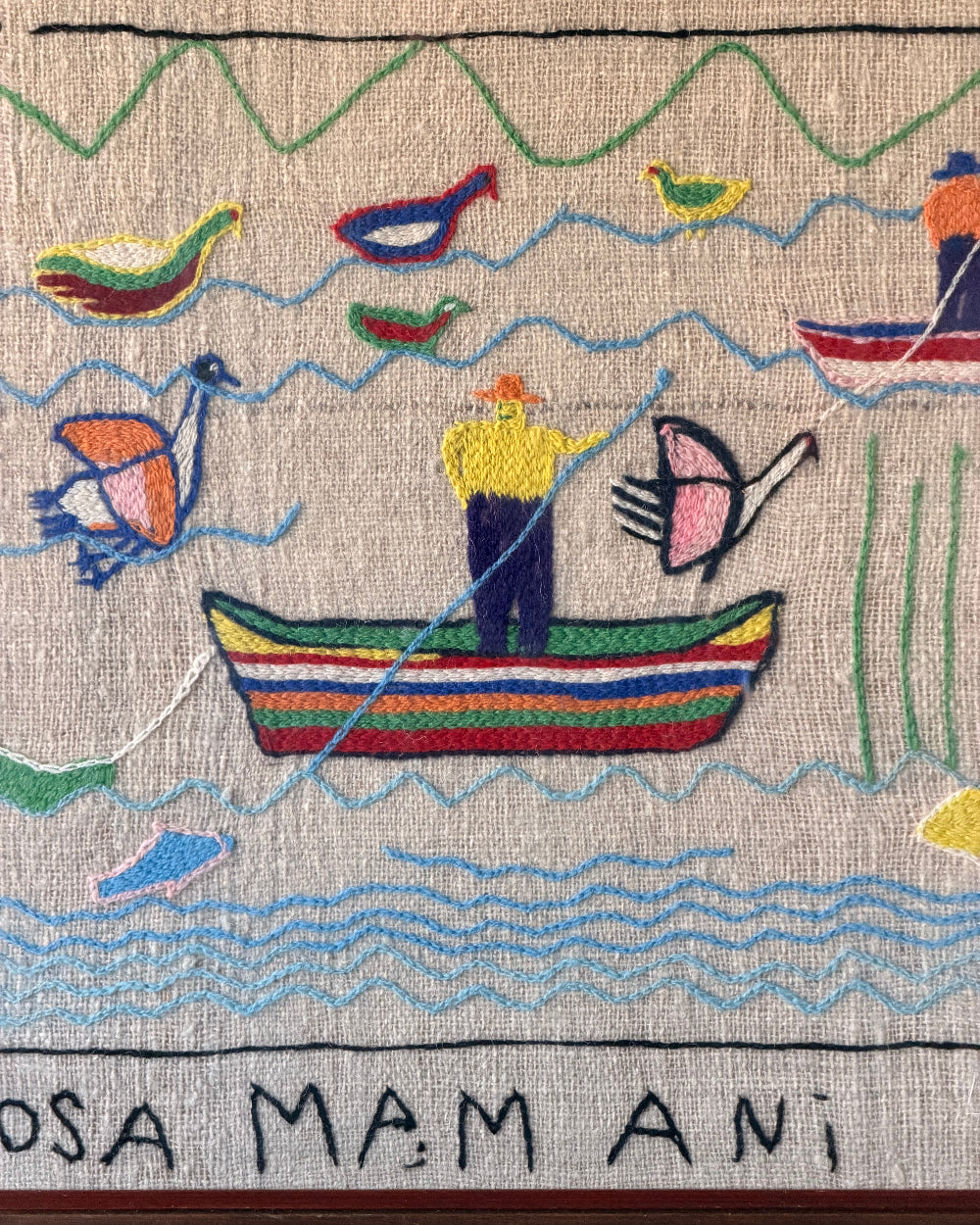 Peruvian Folk Art Embroidery #3