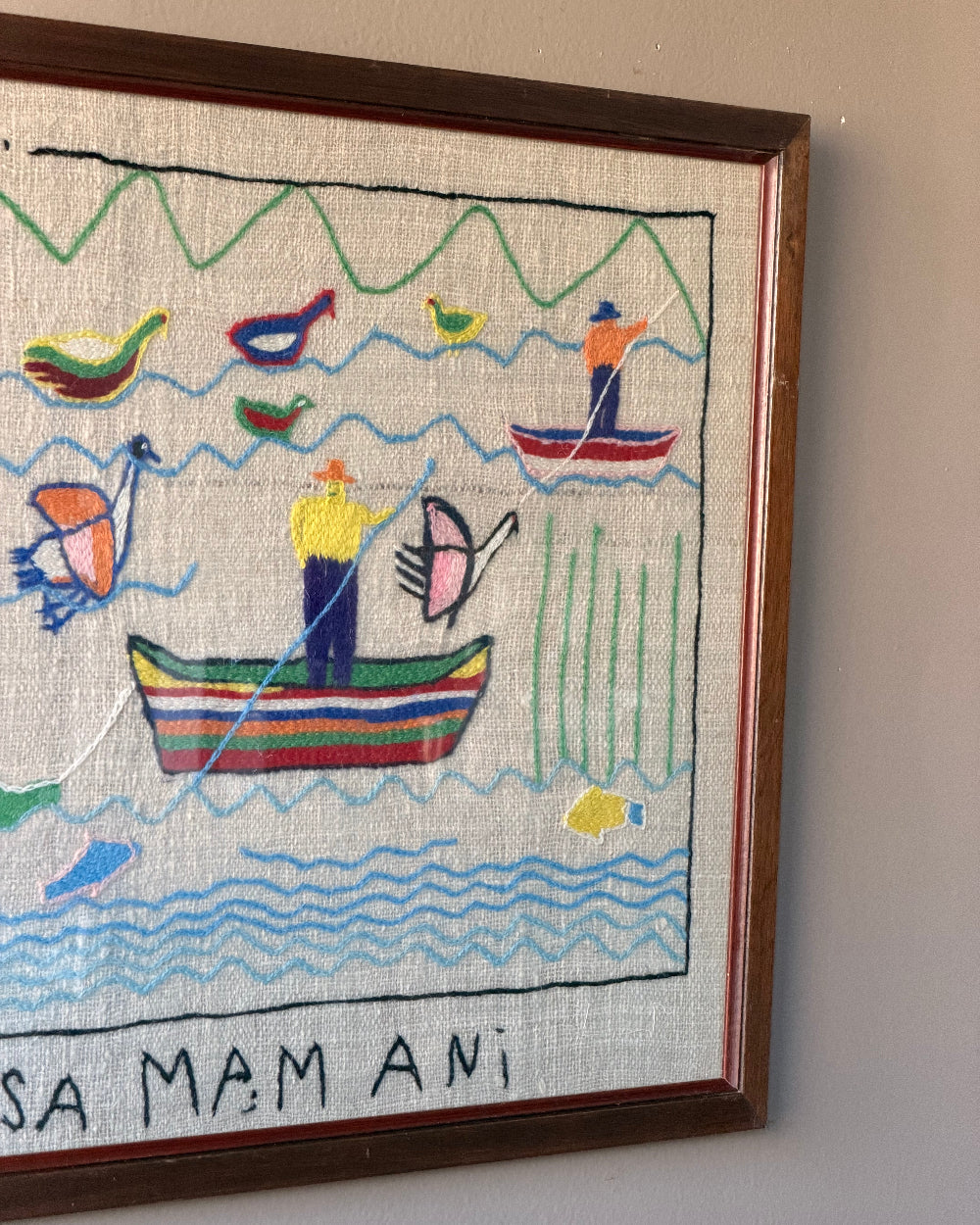 Peruvian Folk Art Embroidery #3