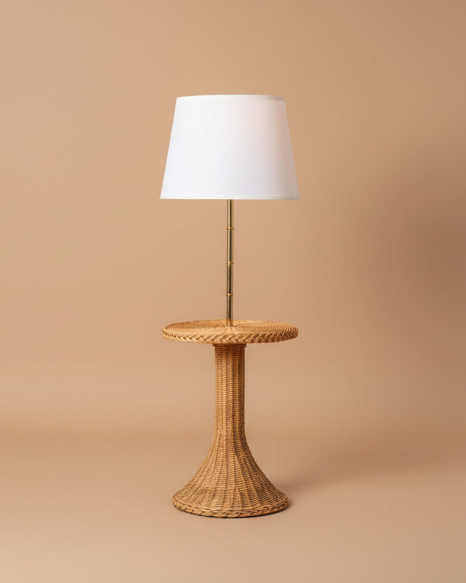 Woven Lamp Table