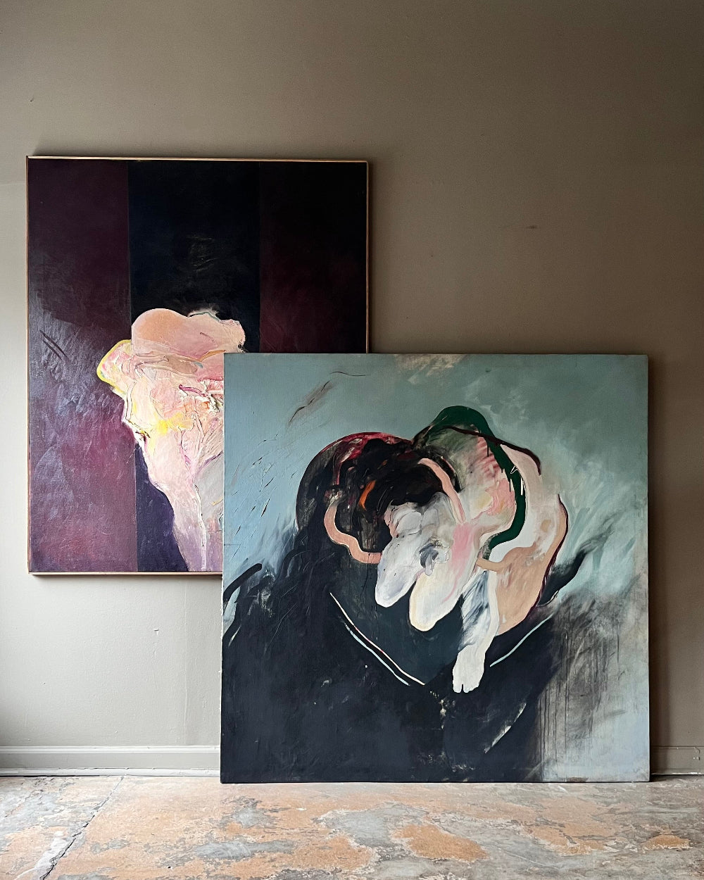 Large Figurative Abstract on Canvas