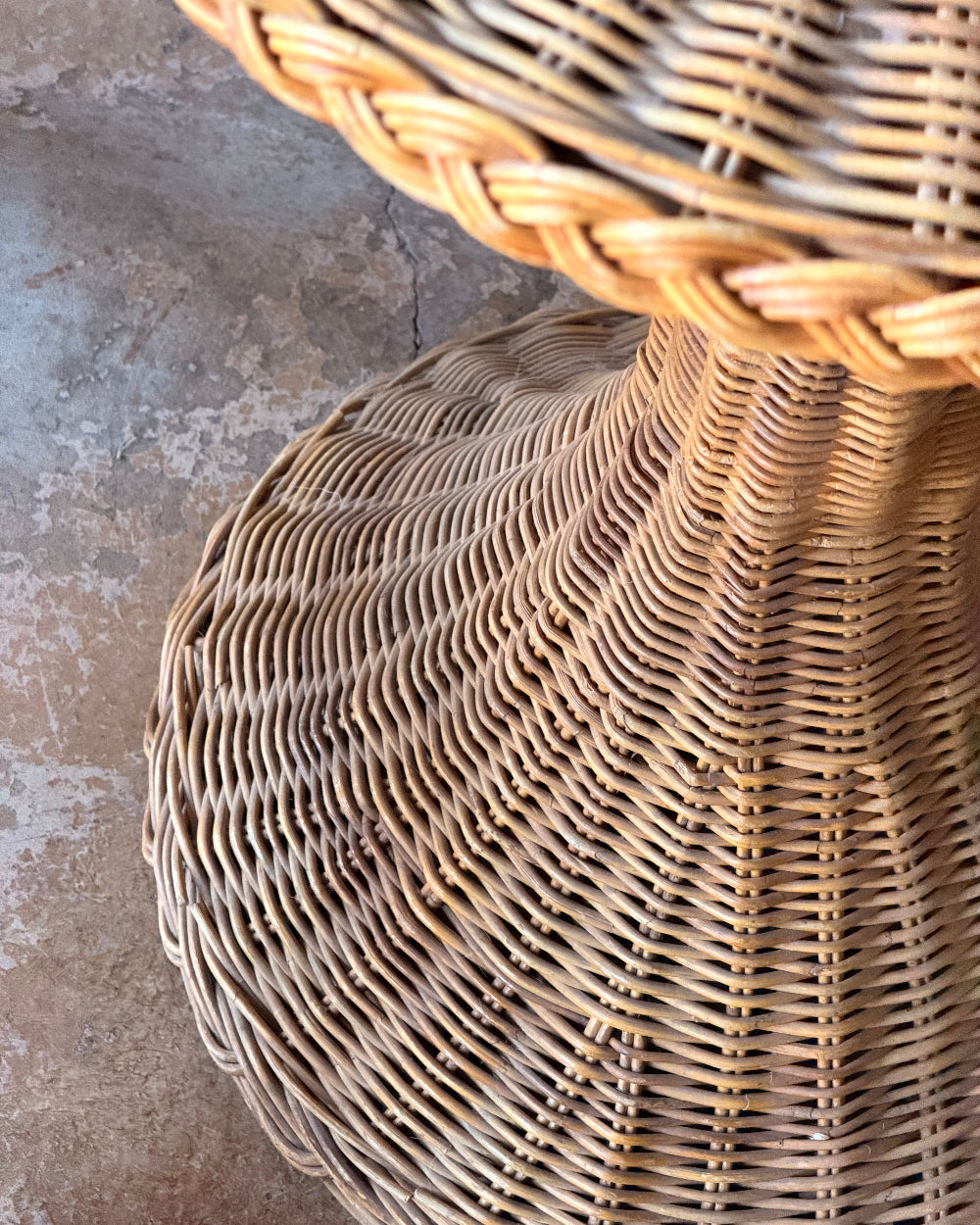 Woven Lamp Table