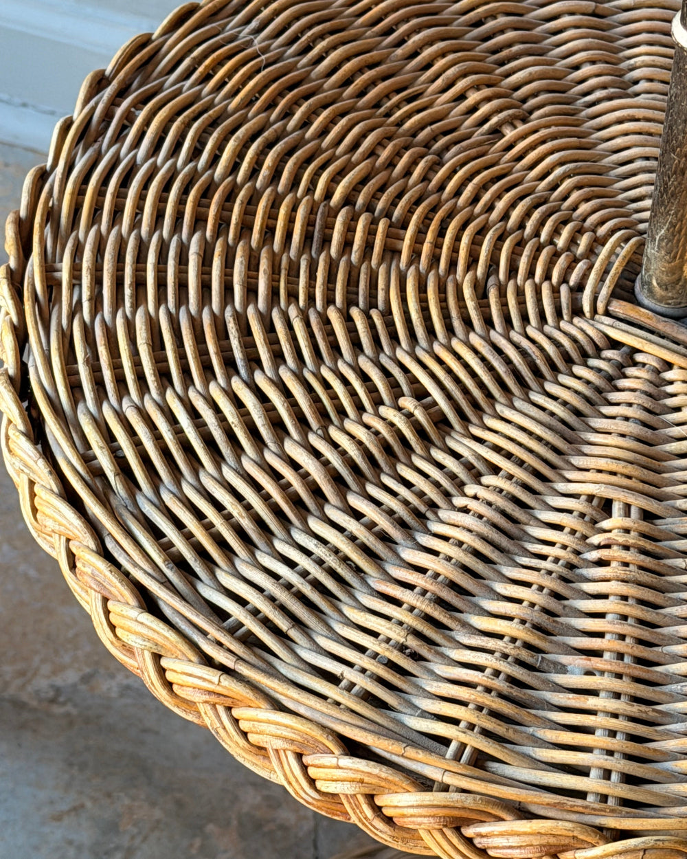 Woven Lamp Table