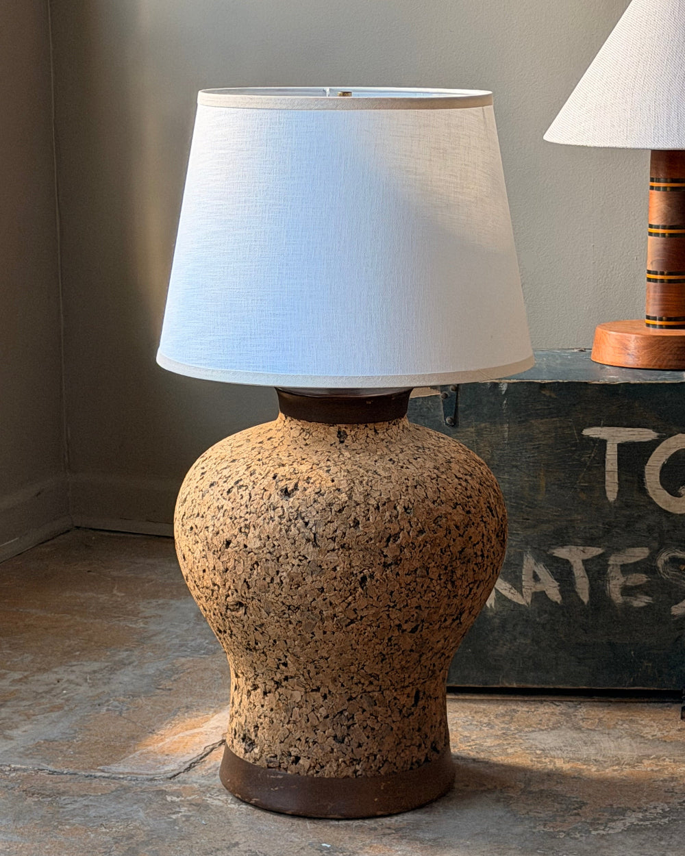 Monumental Cork Lamp