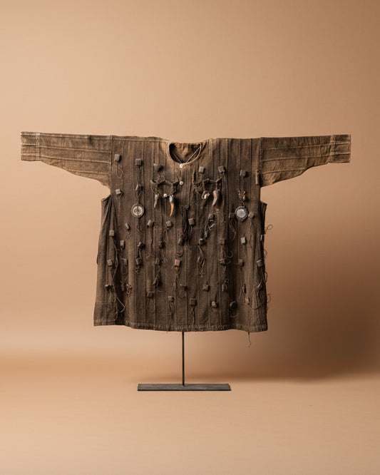 African Hunting Jacket on Stand