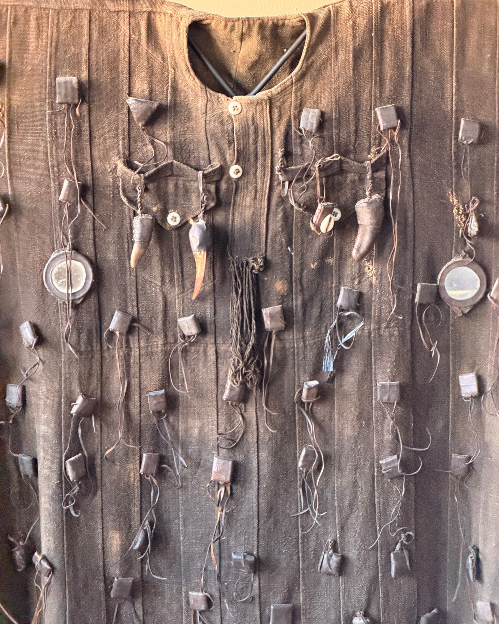 African Hunting Jacket on Stand