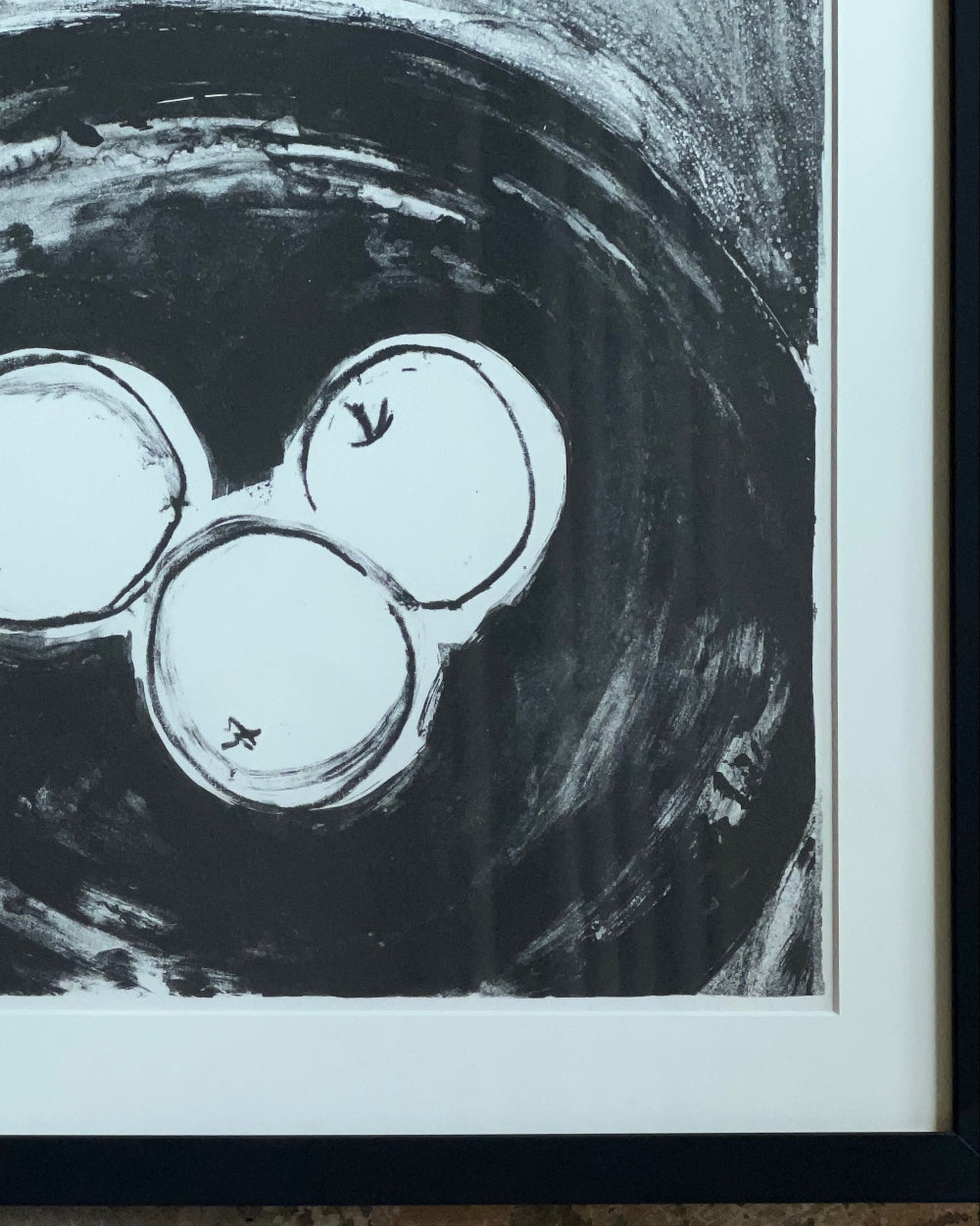 Framed Lithographs of Fruit