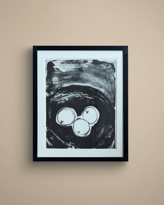 Framed Lithographs of Fruit