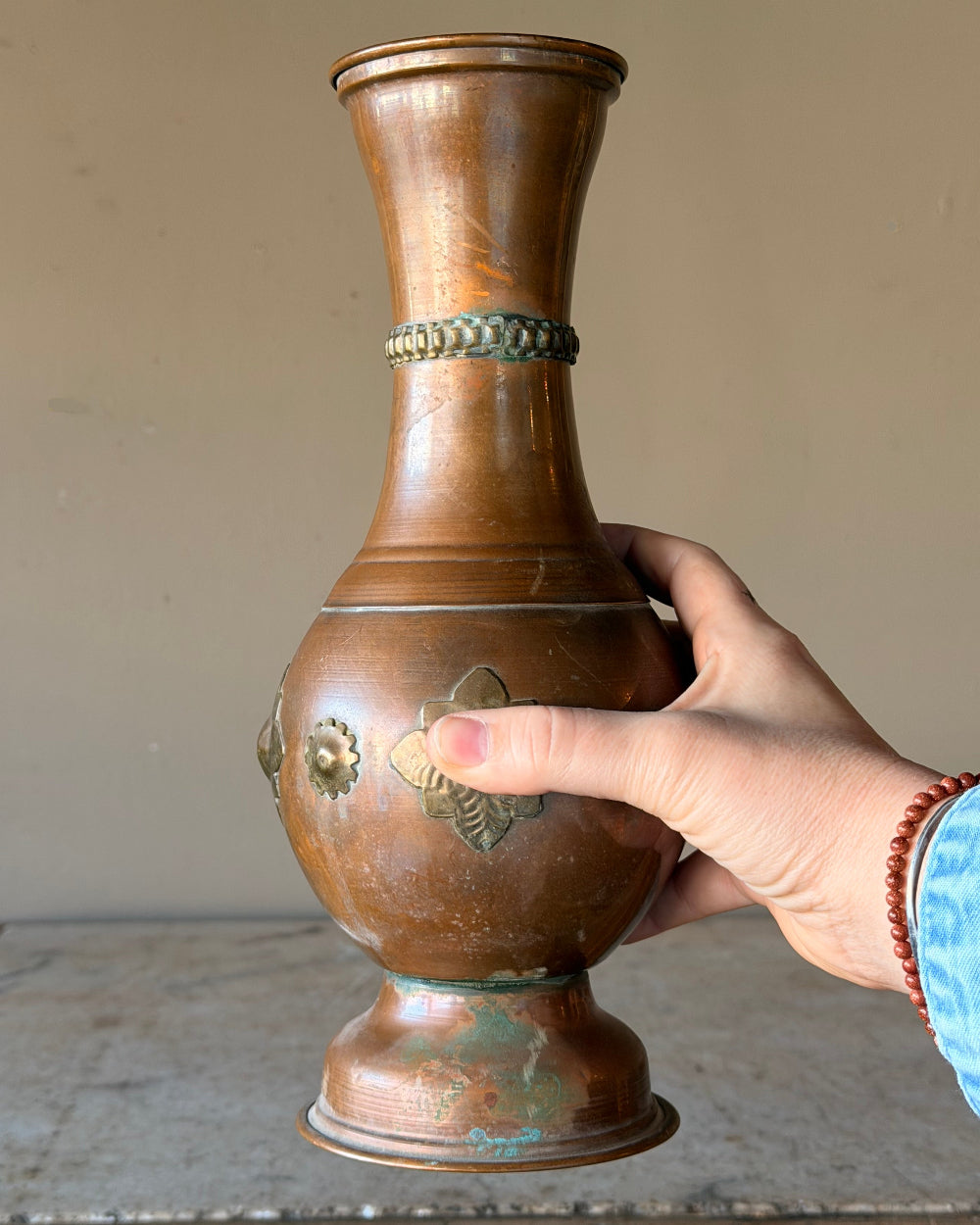 Moroccan Copper Vase