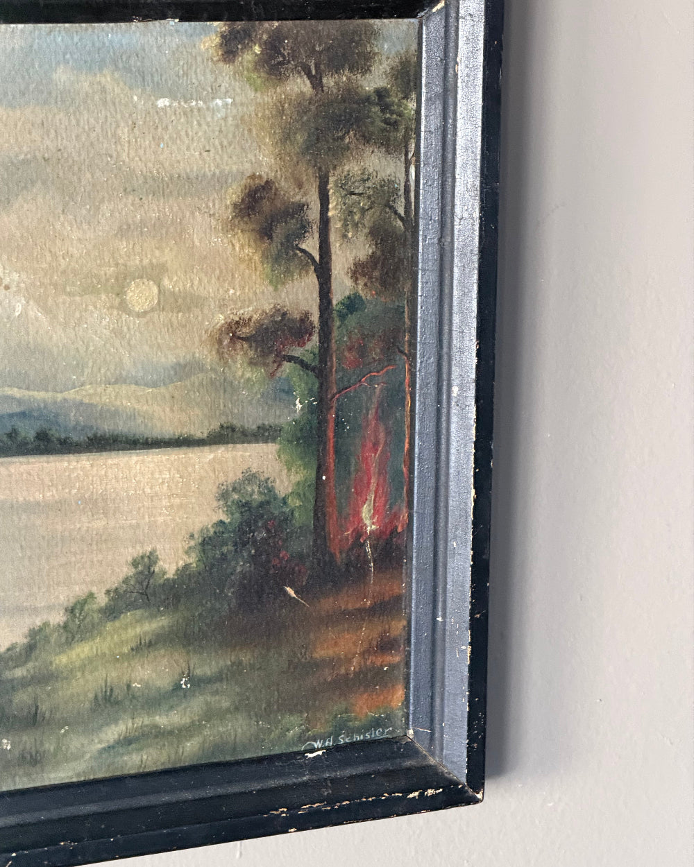 Fire by Moonlight Painting