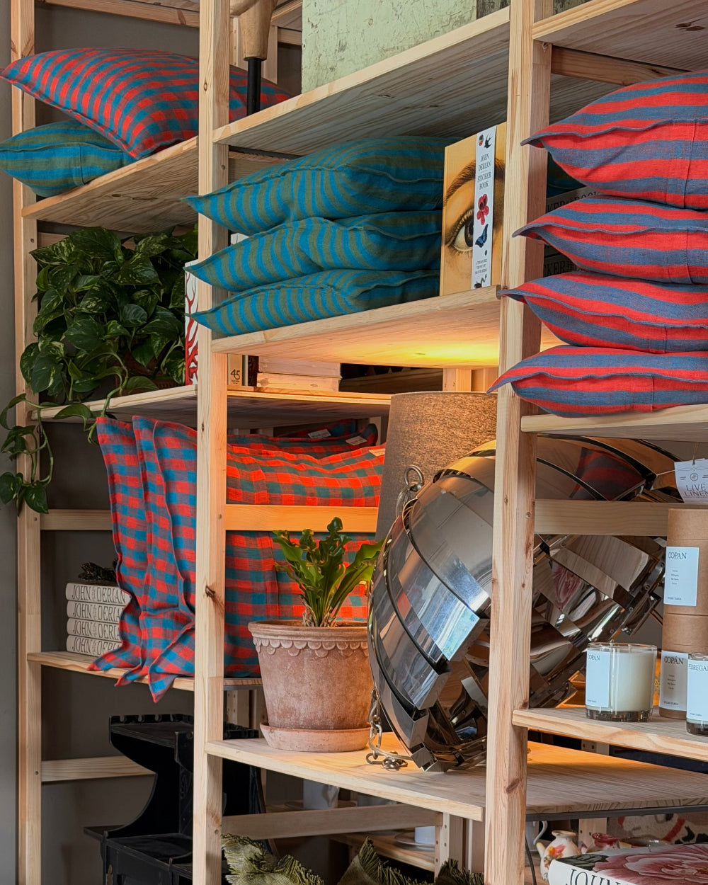European Linen Throw Pillows