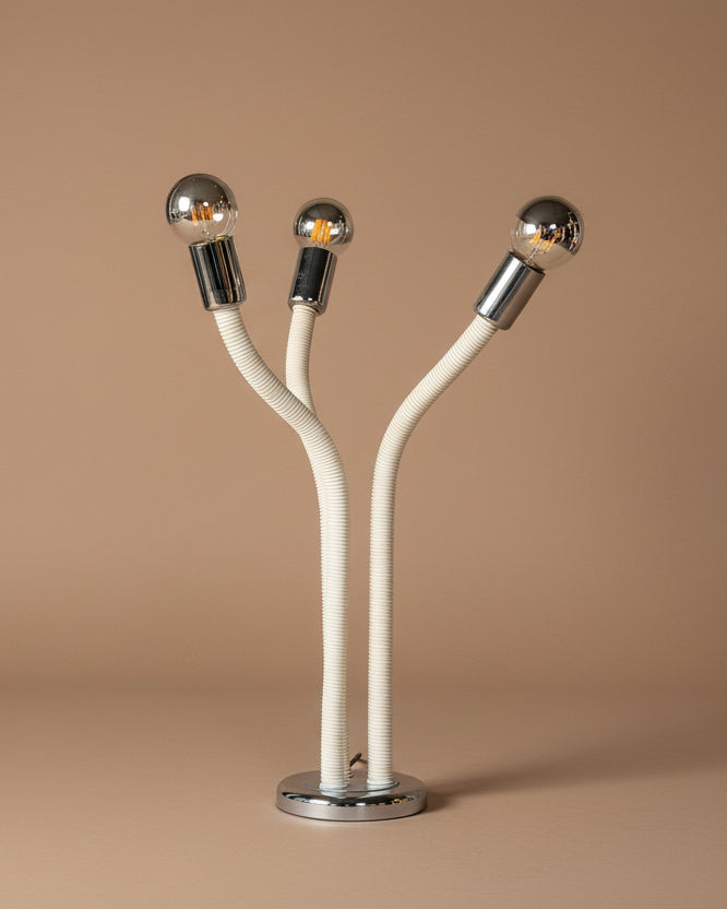 Adjustable Three Arm Table Lamp