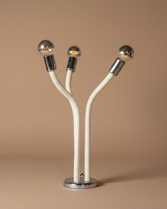 Adjustable Three Arm Table Lamp