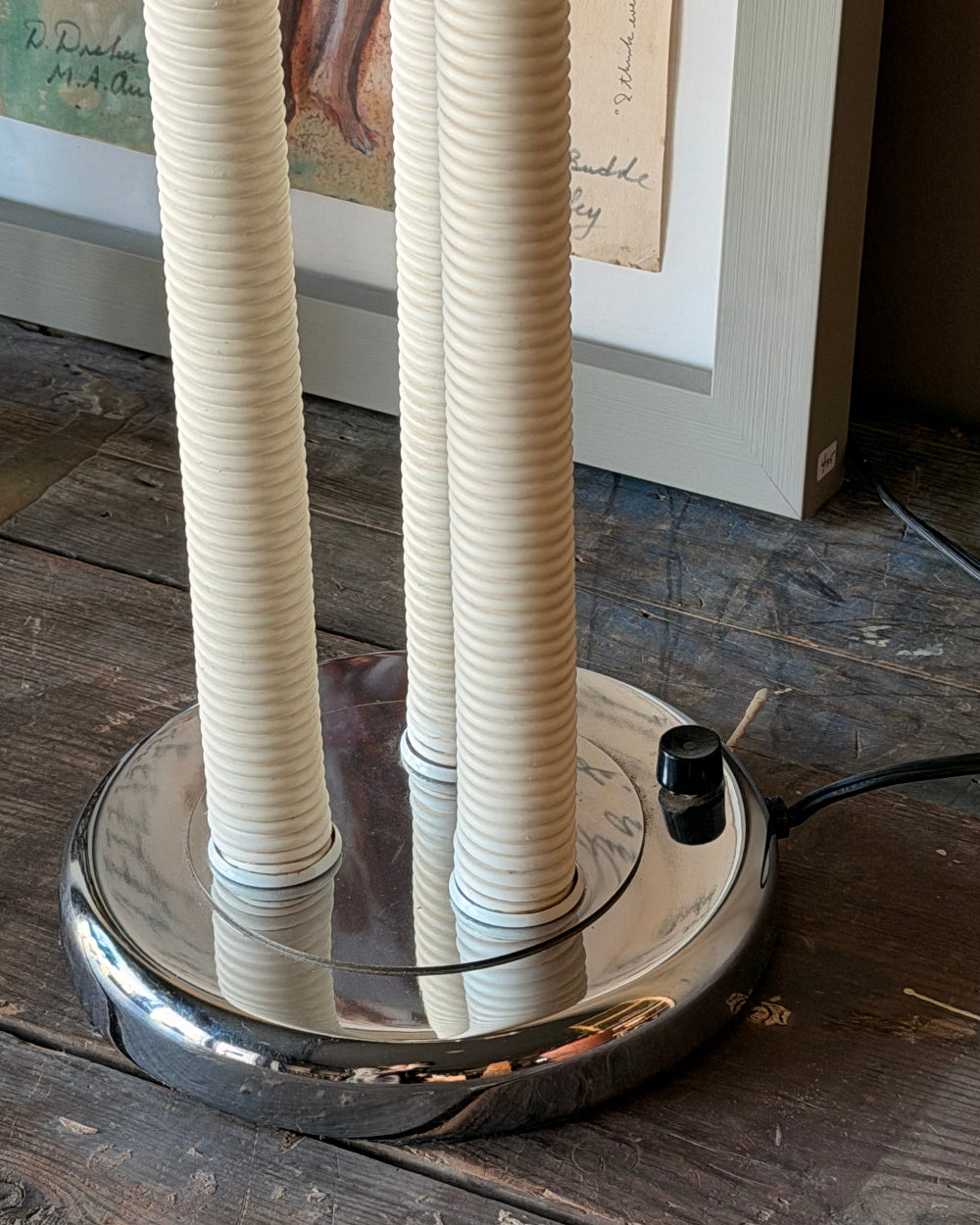 Adjustable Three Arm Table Lamp