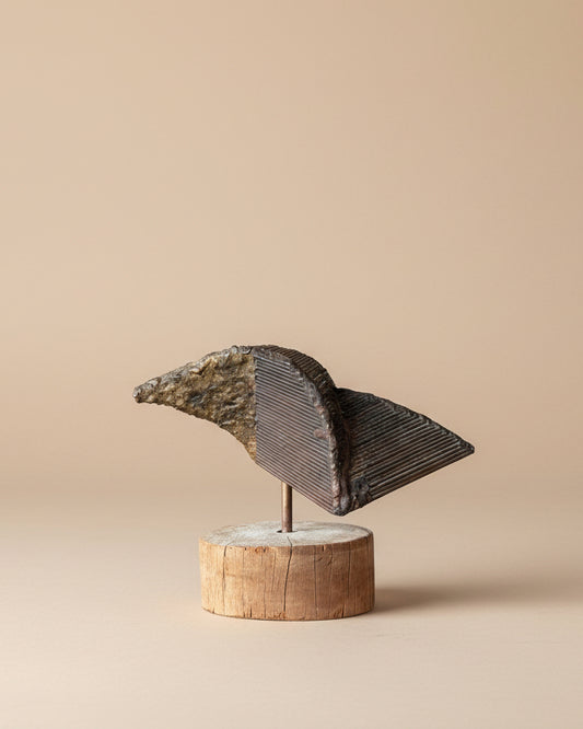 Welded Iron Abstract Sculpture