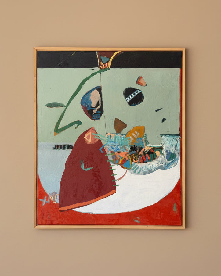Large Framed Abstract | Frederick J. Nelson