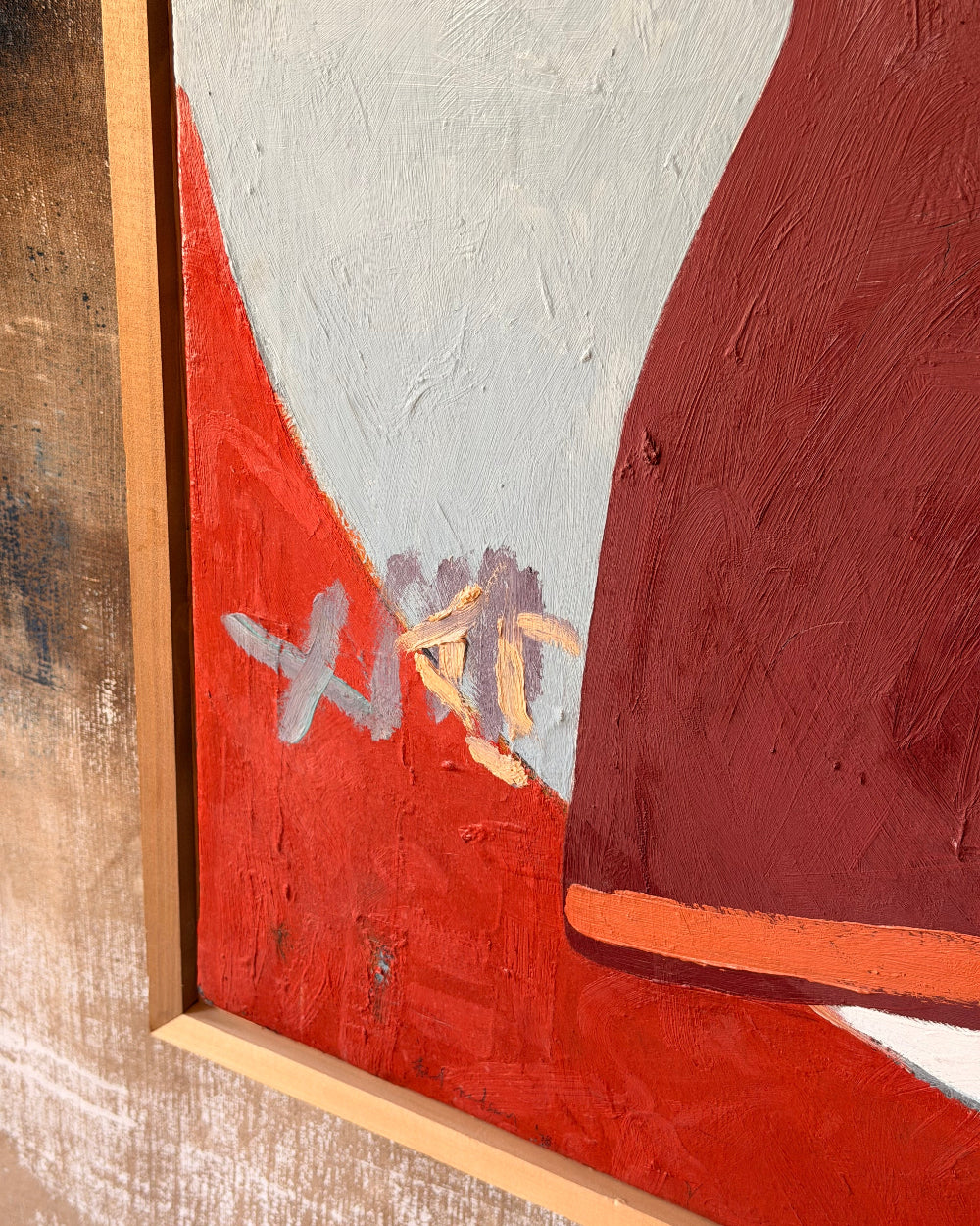 Large Framed Abstract | Frederick J. Nelson