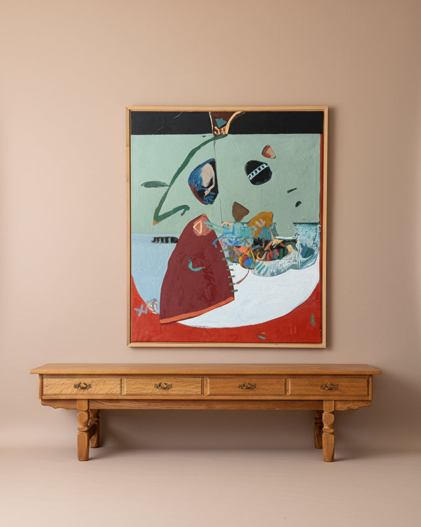 Large Framed Abstract | Frederick J. Nelson