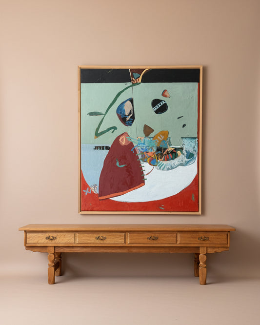 Large Framed Abstract | Frederick J. Nelson