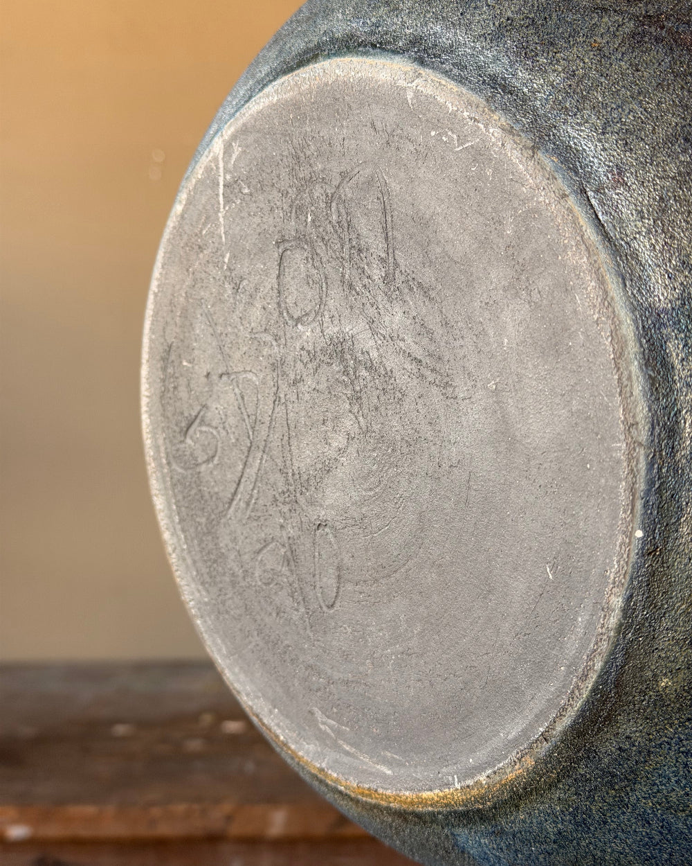 Bulbous Lidded Vessel