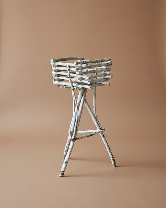Twig Planter In Pale Blue