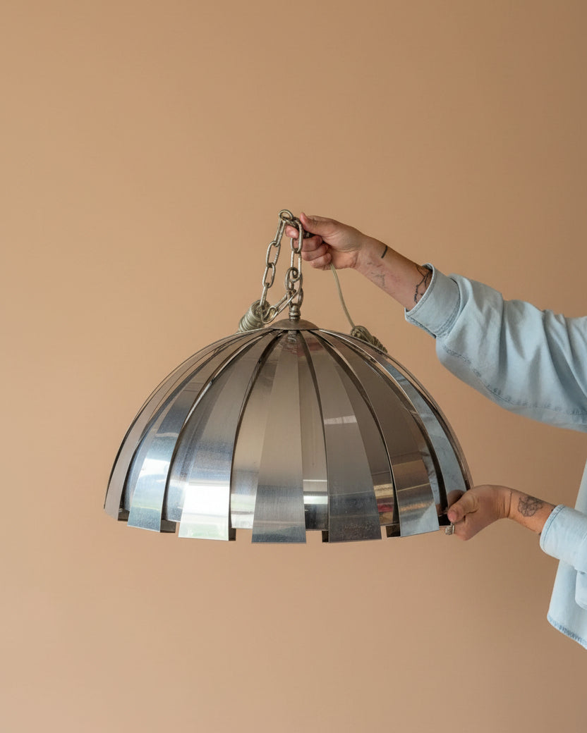 Chrome Pendant Light