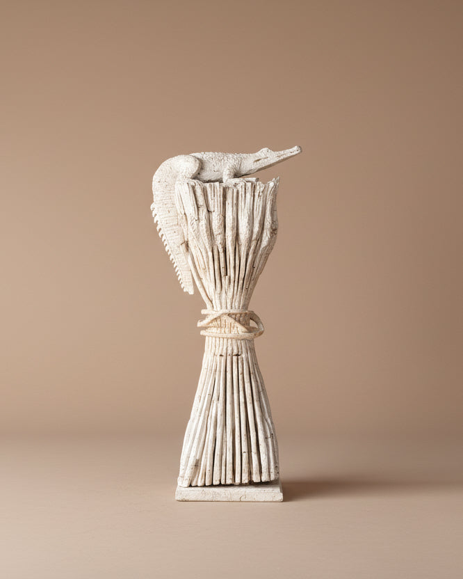 Travertine Sculpture by Girolamo Ciulla