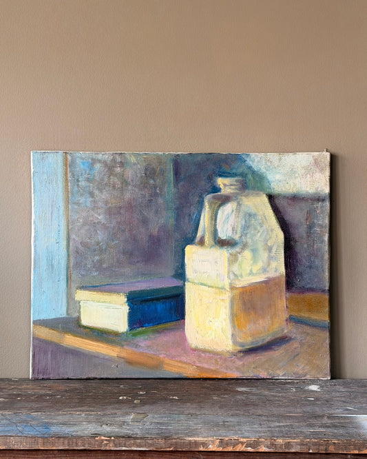 Still Life With Plastic Carton