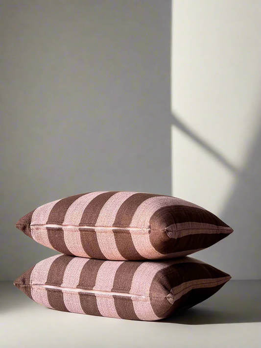 Custom Striped Pillow