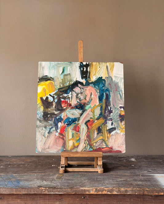Portrait of Man in Chair