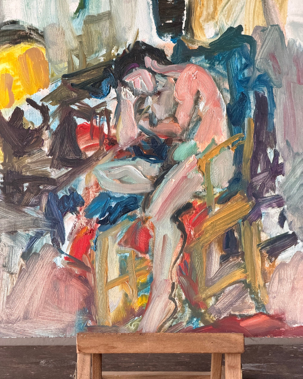 Portrait of Man in Chair