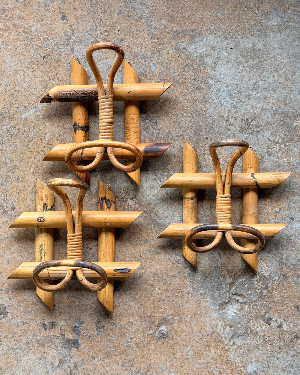Italian Bamboo Wall Hooks