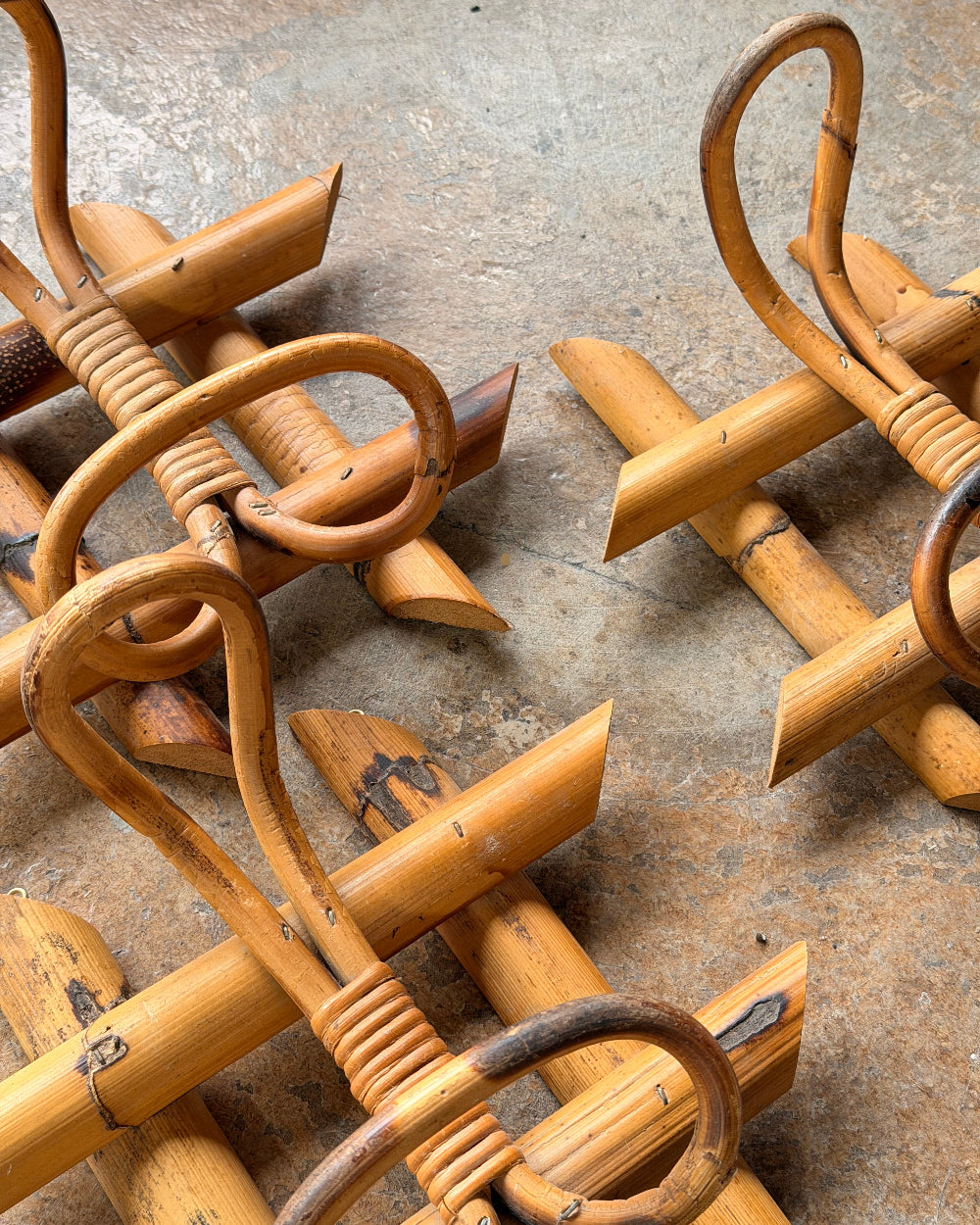 Italian Bamboo Wall Hooks