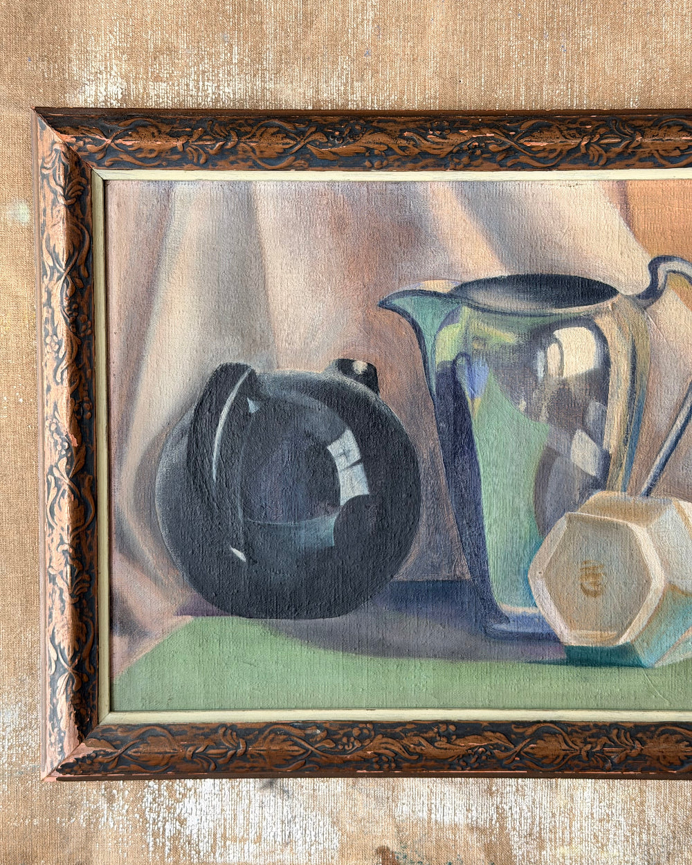 Still Life of Various Pitchers