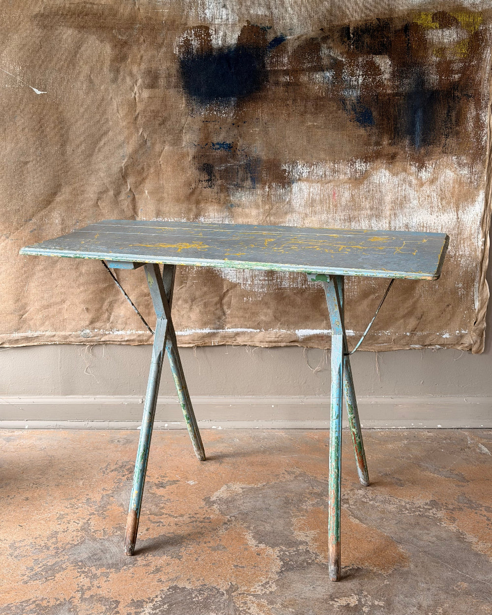 Painted Folding Table