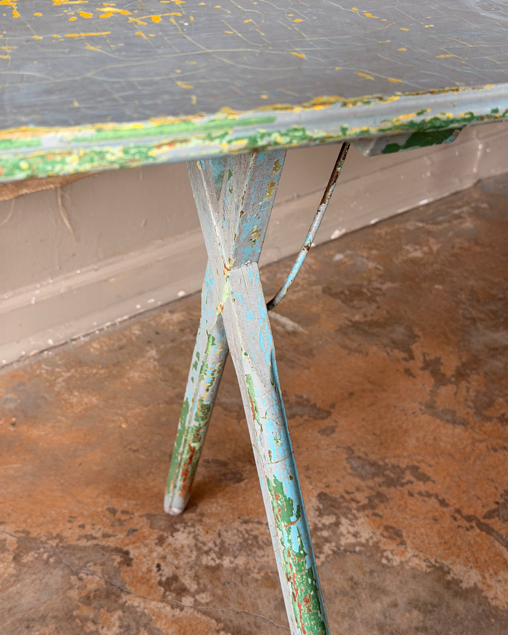 Painted Folding Table