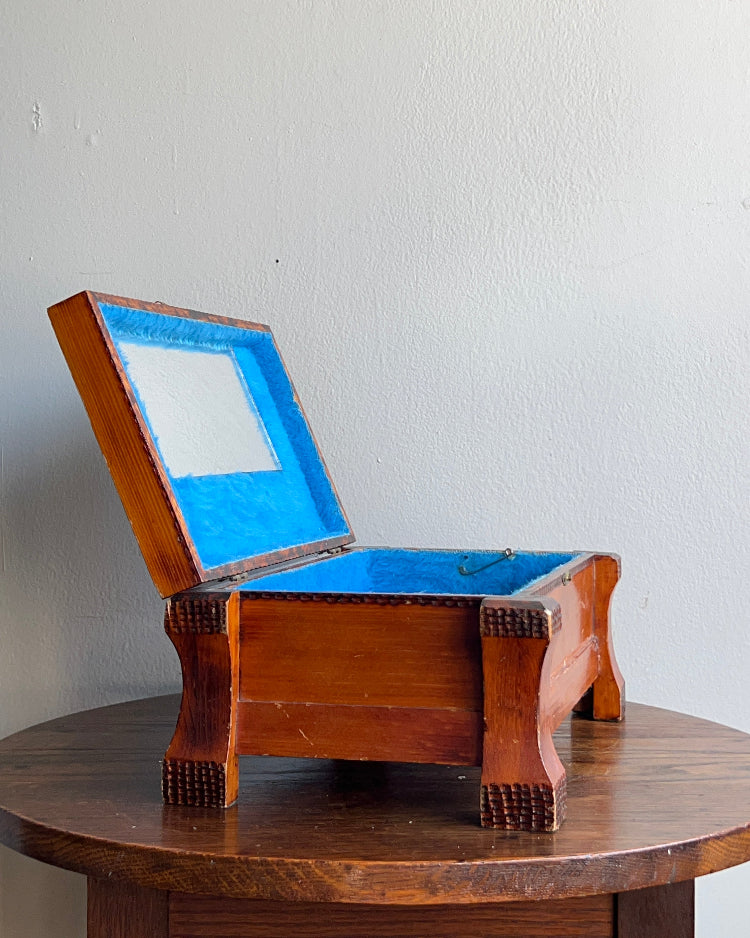 Wood Burned Jewelry Box