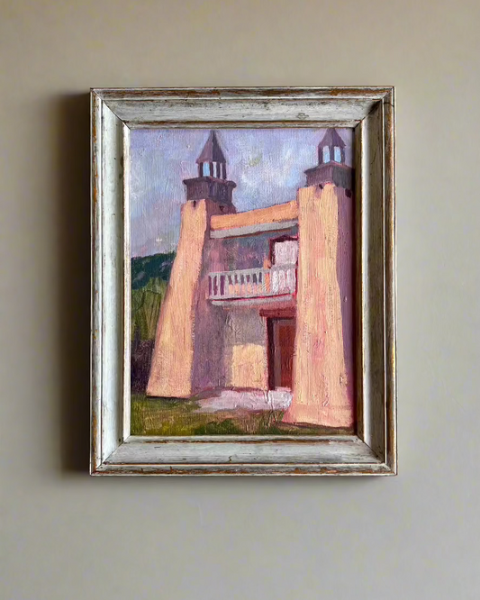 Oil Painting of Church
