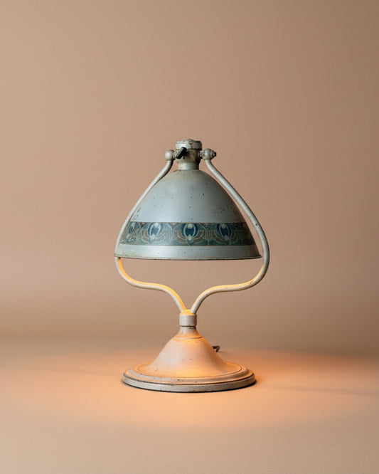 Art Nouveau Library Lamp