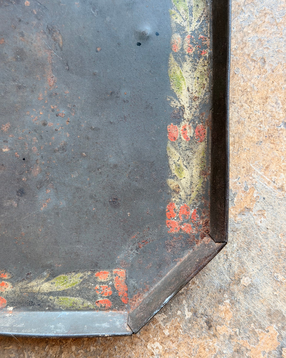 Painted Tin Tray