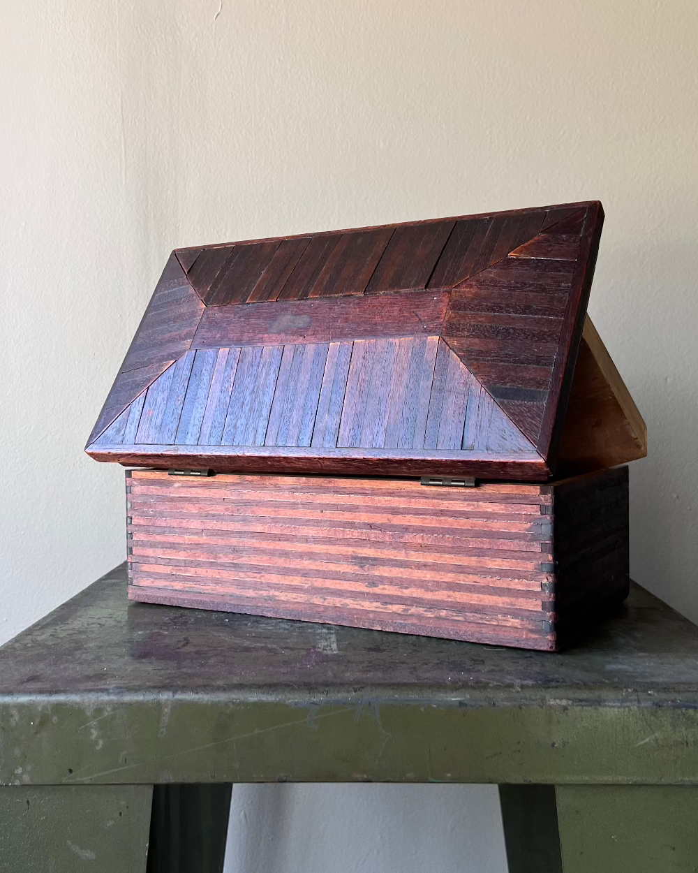 Marquetry Jewelry Box