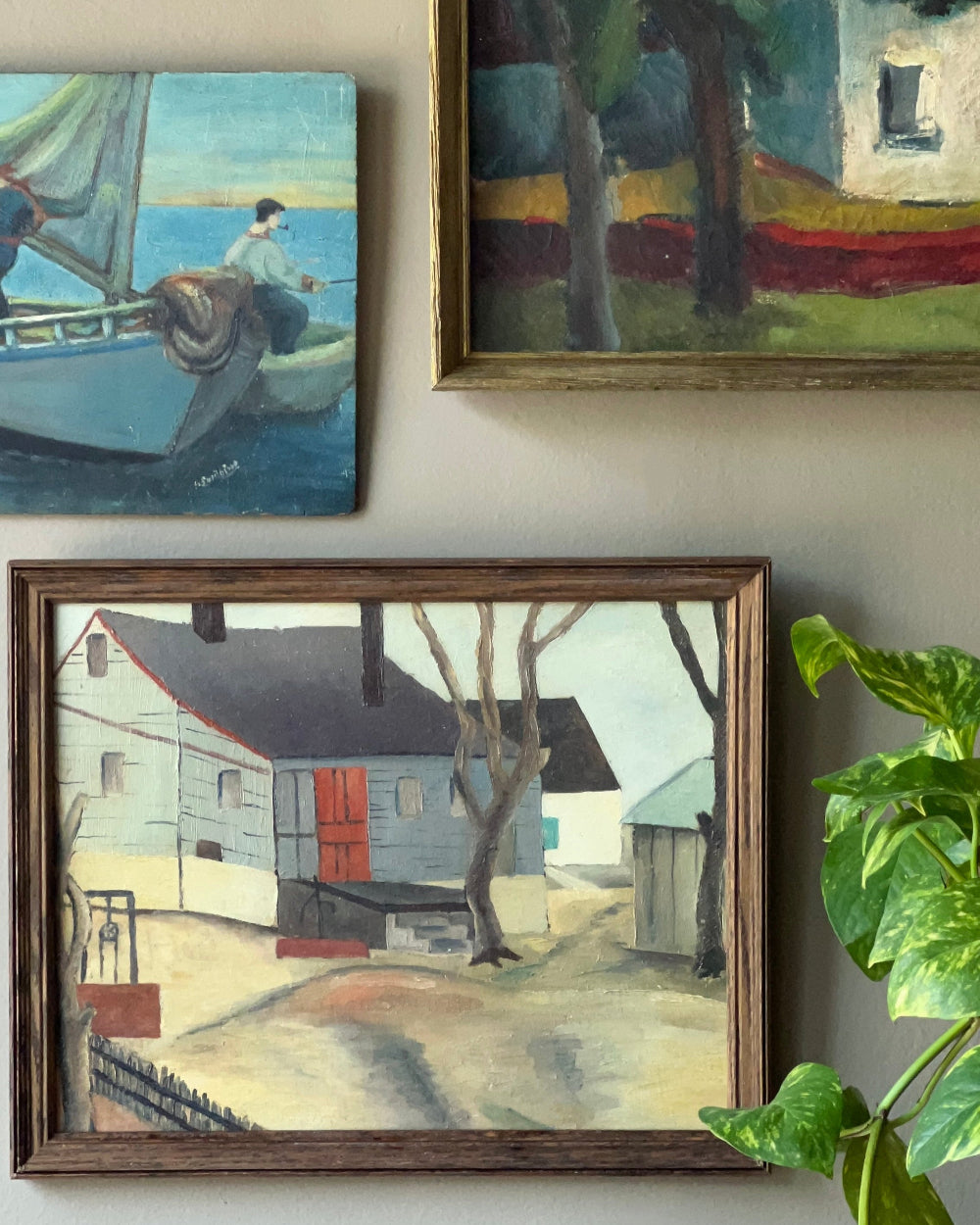 Original Painting of Farmhouse